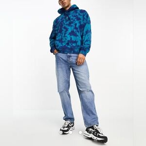 LEVI'S Logo Tie Dye Longsleeve Hoodie